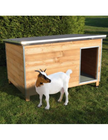 Abri solide pour chèvres abri dindons avec toit amovible