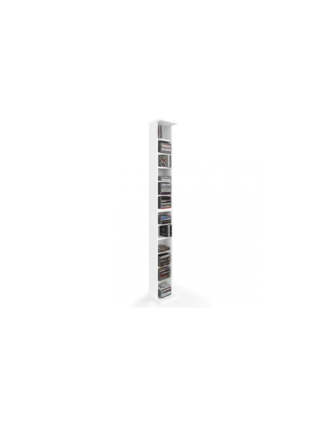 Meubles d'armoire de rangement en rack CD DVD