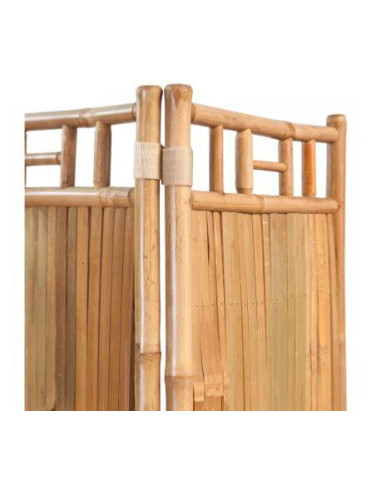 Paravent en bambou 4 panneaux cielterre-commerce
