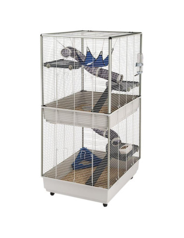Cage furet cage rat spacieuse double étage cage chinchilla cage rongeur XXL cielterre-commerce