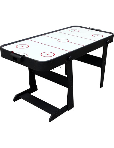 Air hockey luxe table air hockey avec soufflerie pliable