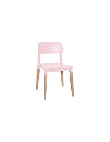 Chaise enfant vintage rose chaise de jeu enfant rétro