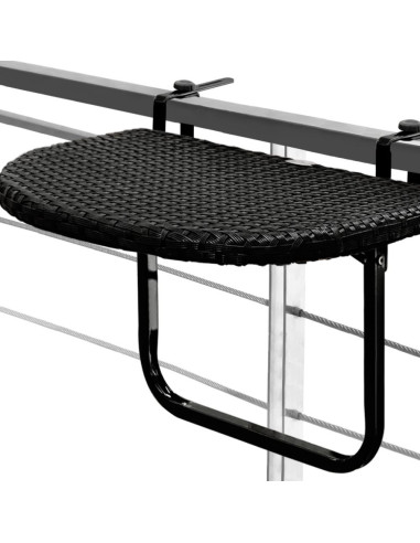 Table de balcon suspendue et ajustable table balcon