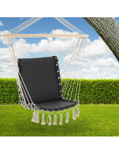 Chaise à suspendre tendance gris Chaise suspendu de jardin