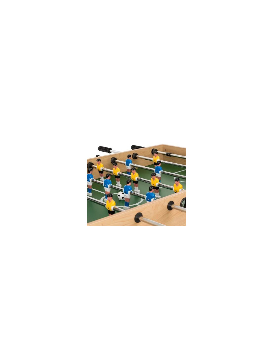 Table de jeux 10 en 1 - Baby Foot - Billard - Ping Pong - Hockey - Bowling  - Cartes - Structure Bois - Accessoires Inclus