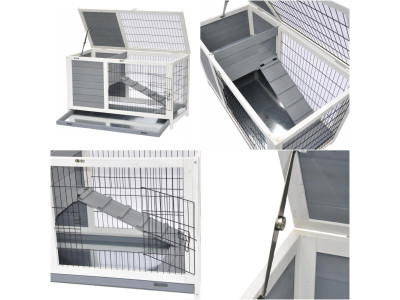 Cage lapin cage cochon d'inde gris maille anti rongement cage gerbille cage  ostodon - Ciel & terre