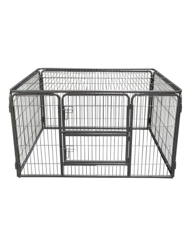 Cage chien solide cage chat chat fermée cage chien métal