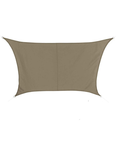Voile ombrage 5x4 m (2 couleurs) cielterre-commerce Taupe