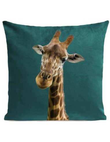Coussin animaux Girafe cielterre-commerce Blanc