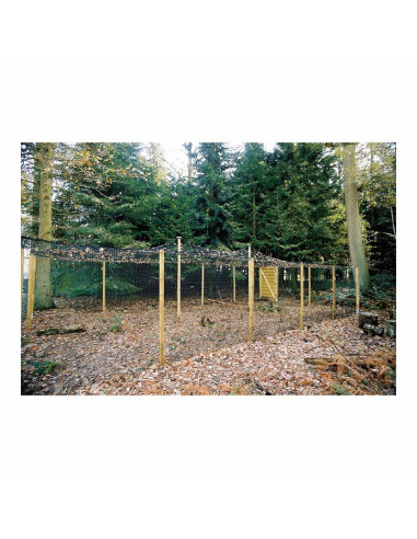 Chatière geante 15m² chatiere chat 5x3m abri chat  chatière chat chatière en bois parc chat bois Maille 22mm