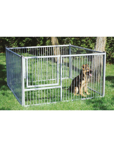 Enclos chien parc chien à barreaux solide enclos barreaux Taille 1