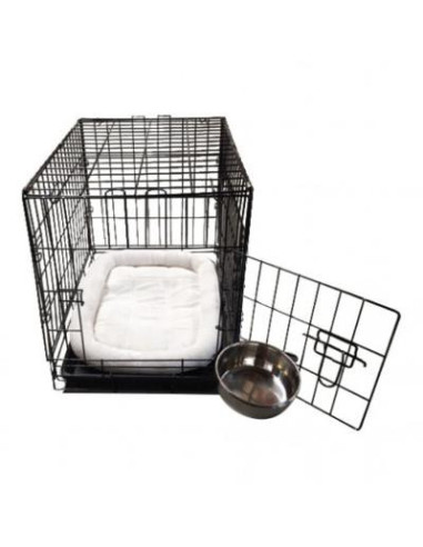 Cage complète avec bac cage chien cage chat avec coussins Taille 3