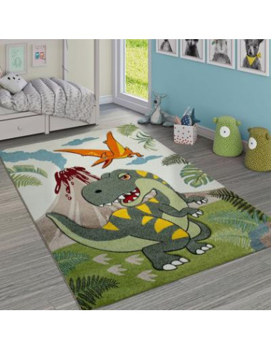 Tapis chambre enfant dinosaure (3 tailles) tapis enfant Taille 3