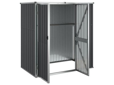 Armoire de jardin en métal 1,30m² gris anthracite GIVEX, 1465052, Jardin,  terrasse et aménagement extérieur