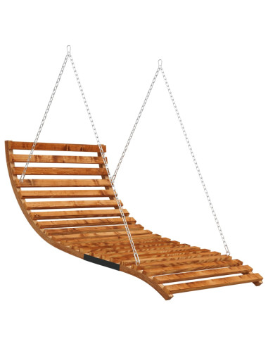 Balancelle lit en bois de teck à suspendre balancelle extérieure à suspendre balancelle suspendue