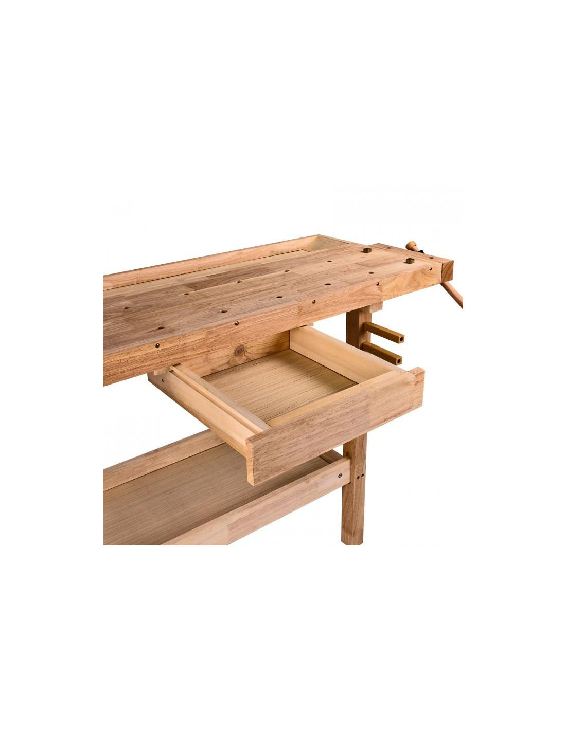 Etabli en bois 80x50x140 cm Etabli garage Etabli atelier bricolage - Ciel &  terre