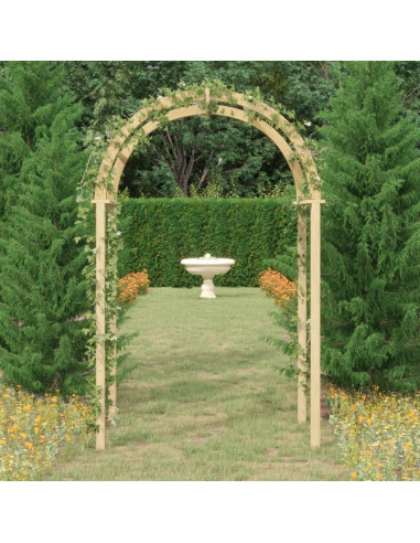 Arche de jardin Robuste Pin massif Arche jardin bois Arche en bois Arceau jardin Arche plantes grimpantes